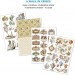 Набор Junk Journal end Ephemera Book CBB023 "A WALK IN VENICE" Ciao Bella, А4